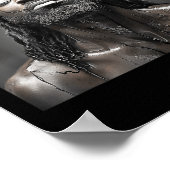 Zwarte Jezus, Christendom, Kerk, Christus, Jezus _ Poster (Hoek)