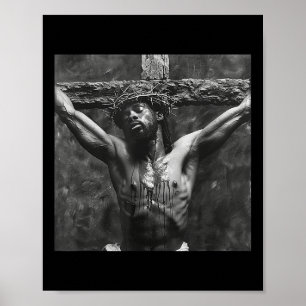 Zwarte Jezus, Christendom, Kerk, Christus, Jezus Poster