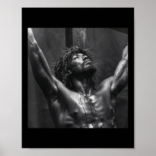 Zwarte Jezus, Christendom, Kerk, Christus, Jezus Poster