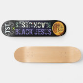 ZWARTE JEZUS Skateboard (Horizontaal)