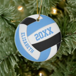 zwarte jongens : volleybal keramisch ornament