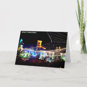 Zwarte Kaart kerstmarkt