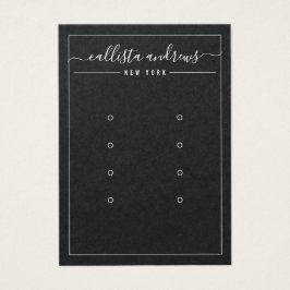 Zwarte Kaart met kringloopbeeldscherm met meerdere