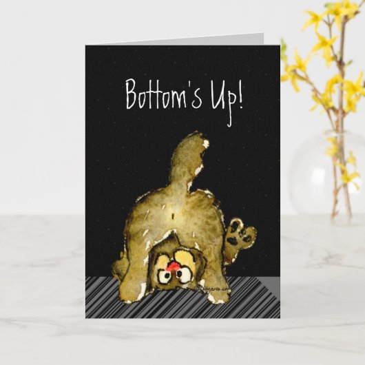 Zwarte Kaart van de Bodems van de Kat van (Gele Bloem)