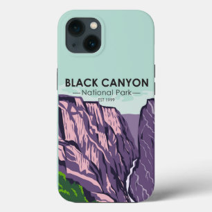 Zwarte kanon van de Vintage van het Nationaal Park Case-Mate iPhone Case