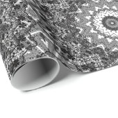 Zwarte kant cadeaupapier (Rol Hoek)