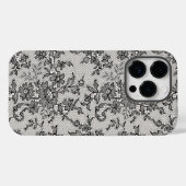 Zwarte kant Case-Mate iPhone case (Achterkant (horizontaal))