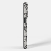Zwarte kant Case-Mate iPhone case (Achterkant / Rechts)