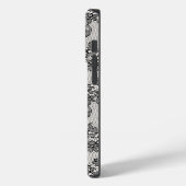 Zwarte kant Case-Mate iPhone case (Achterkant / Links)
