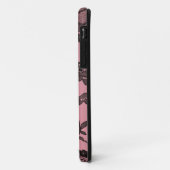 Zwarte kant Case-Mate iPhone case (Achterkant/links)