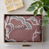  Zwarte Kant decoupage Tissue Paper Tissuepapier (Geschenk)