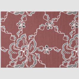  Zwarte Kant decoupage Tissue Paper Tissuepapier