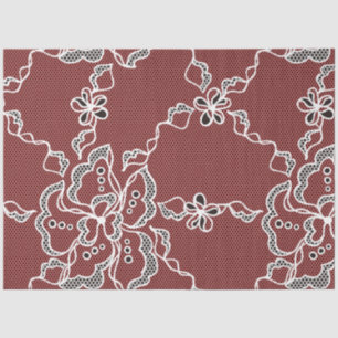 Zwarte Kant decoupage Tissue Paper Tissuepapier