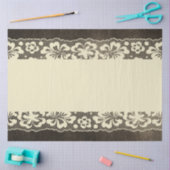  Zwarte Kant decoupage Tissue Paper Tissuepapier (Craft)