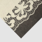  Zwarte Kant decoupage Tissue Paper Tissuepapier (Detail)