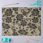  Zwarte Kant decoupage Tissue Paper Tissuepapier (Craft)