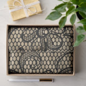  Zwarte Kant decoupage Tissue Paper Tissuepapier (Geschenk)