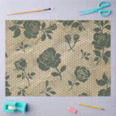 Zwarte Kant decoupage Tissue Paper Tissuepapier (Craft)