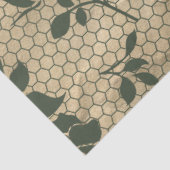 Zwarte Kant decoupage Tissue Paper Tissuepapier (Detail)