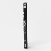Zwarte kant foto achtergrond Case-Mate iPhone case (Achterkant/links)