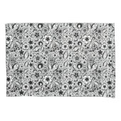 Zwarte kant kussensloop (Voorkant)