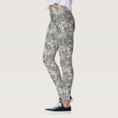 Zwarte kant leggings (Links)