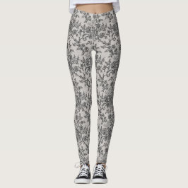 Zwarte kant leggings