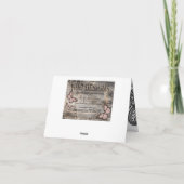 Zwarte Kant Moderne Goth Bedankt (Achterkant)