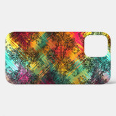 Zwarte kant op regenboogglas Hoesje-poort iPhone d Case-Mate iPhone Case (Achterkant (horizontaal))