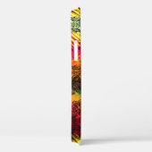 Zwarte kant op regenboogglas Hoesje-poort iPhone d Case-Mate iPhone Case (Achterkant / Rechts)