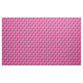 Zwarte kant op roze stof (Yard (91,4 cm))
