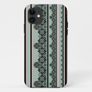 Zwarte kant, openwerkkussen Case-Mate iPhone case