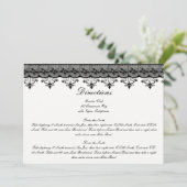 Zwarte Kant Richting Kaarten (Staand voorkant)