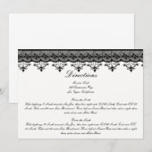 Zwarte Kant Richting Kaarten (Voorkant / Achterkant)