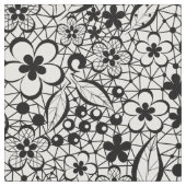 Zwarte kant stof (Close Up)