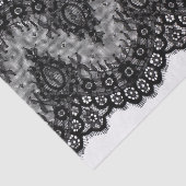  zwarte kant tissuepapier (Detail)