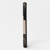 Zwarte kant v4 Case-Mate iPhone case (Achterkant/links)