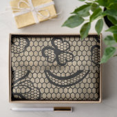 Zwarte Kanten Decoupage Tissuepapier uit het verle (Geschenk)