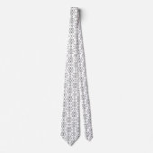Zwarte Kanten Vintage Stropdas (Voorkant)