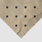 Zwarte kantwerk decoupage Tissue Papier Vintage (Detail)
