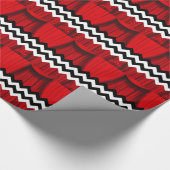 zwarte kapper cadeaupapier (Hoek)