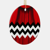 zwarte kapper keramisch ornament (Rechts)