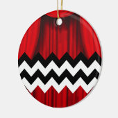 zwarte kapper keramisch ornament (Links)