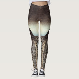 Zwarte karper leggings