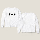 Zwarte kat (Voorkant /achterkant)