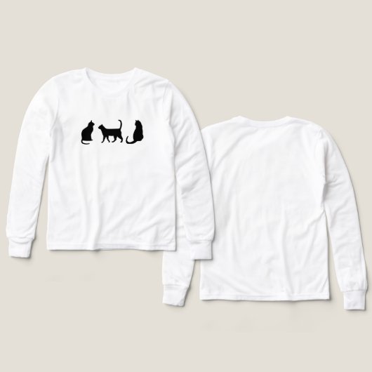 Zwarte kat (Voorkant /achterkant)