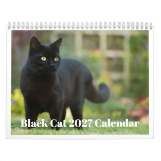 Zwarte Kat 2027 Agenda Kalender