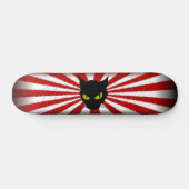 zwarte kat 4 skateboard (Horizontaal)