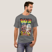 Zwarte kat #50 T-shirt (Voorkant volledig)