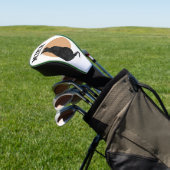 ZWARTE KAT AANGEPASTE GOLF DRIVER HOES PERSOONLIJK GOLFHEADCOVER (Insitu)